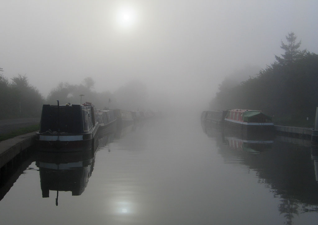 Foggy Boats